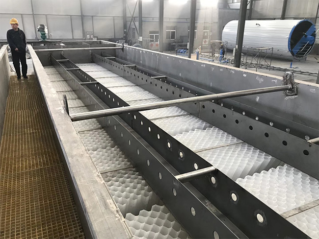 污水處理設(shè)備斜管沉淀器