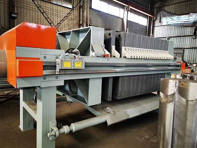 板框壓濾機原理